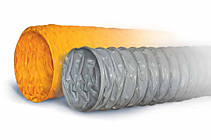 Серия TEX PVC F – Легкие воздуховоды из полиэфирной ткани с пропиткой PVC (поливинилхлорид)
